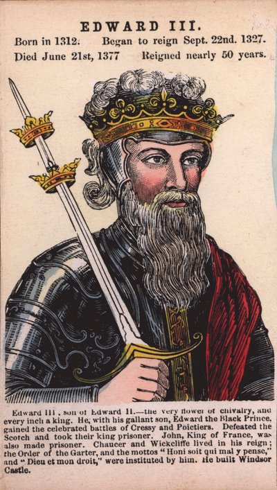 Re Edoardo III da English School