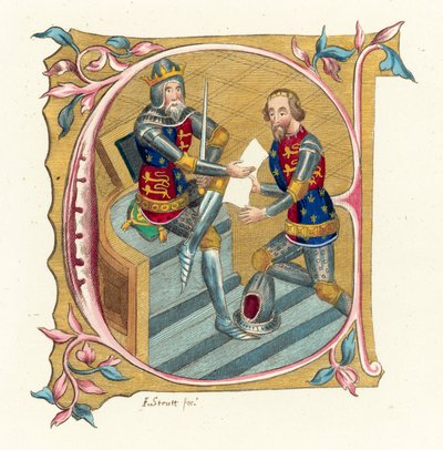 Re Edoardo III e Principe Edoardo da English School
