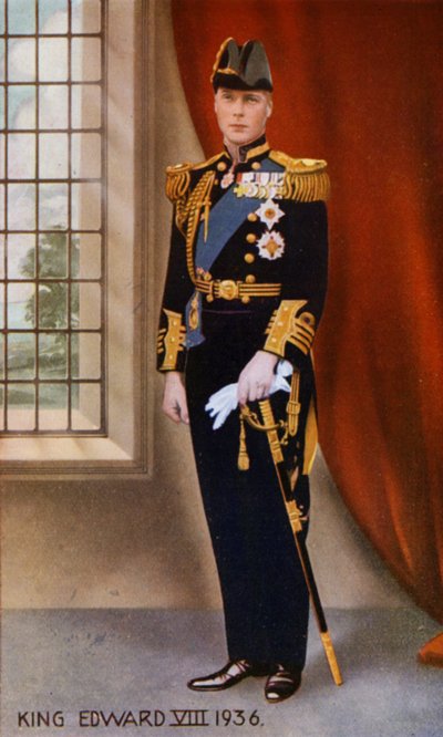 Re Edoardo VIII da English School