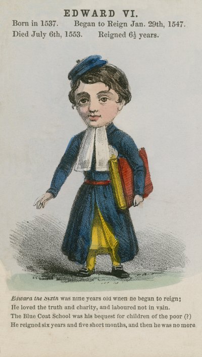 Re Edoardo VI da English School