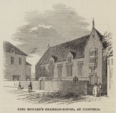 Scuola di grammatica di Re Edoardo, a Lichfield da English School