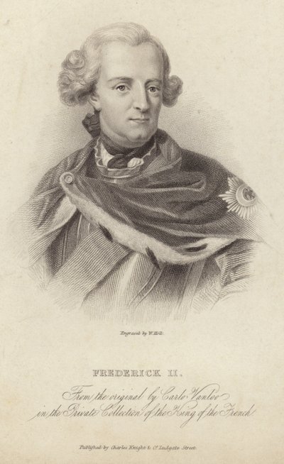 Re Federico II di Prussia da English School
