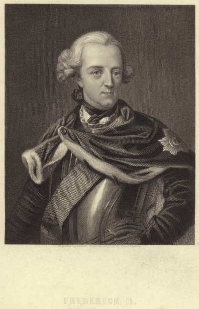 Re Federico II di Prussia da English School