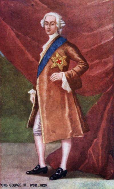Re Giorgio III da English School