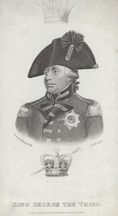 Re Giorgio III di Gran Bretagna e Irlanda da English School