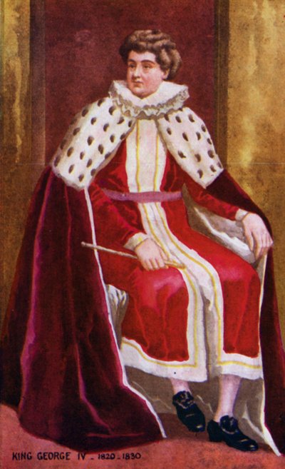 Re Giorgio IV da English School
