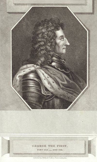 Re Giorgio I di Gran Bretagna e Irlanda da English School