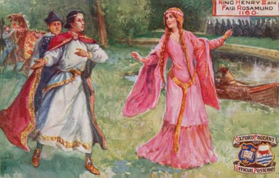 Re Enrico II e la bella Rosamunda, 1160 da English School