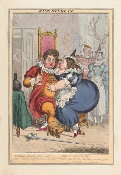 Re Enrico IV, pub.1827 da English School