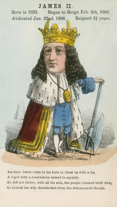 Re Giacomo II da English School