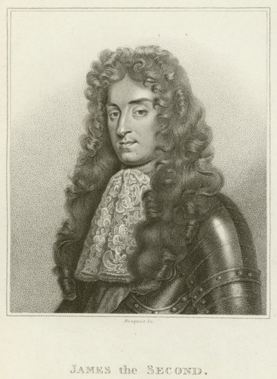 Re Giacomo II (incisione) da English School