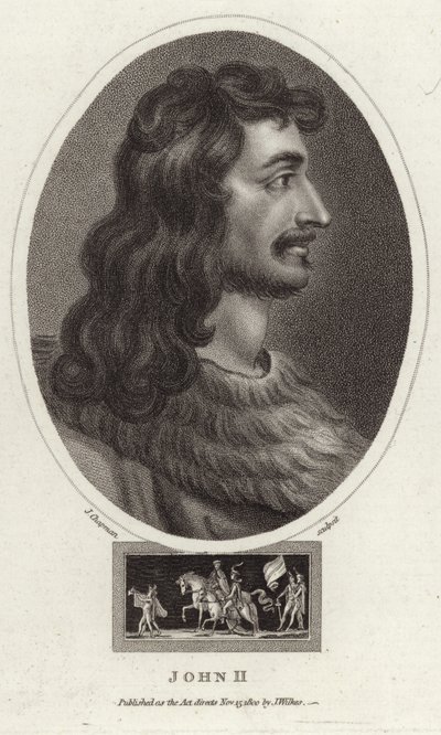 Re Giovanni II di Francia da English School