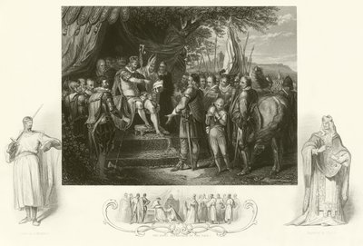 Re Giovanni firma la Magna Carta da English School