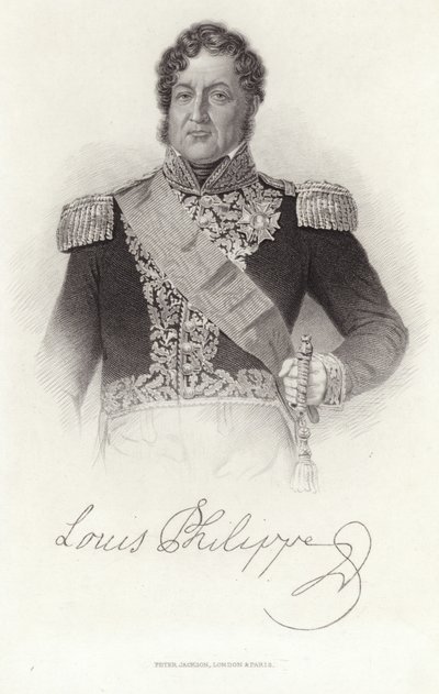 Re Luigi Filippo I di Francia da English School