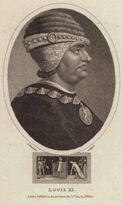 Re Luigi XI di Francia da English School