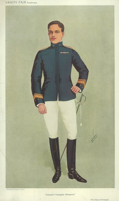 Re Manuel II del Portogallo da English School