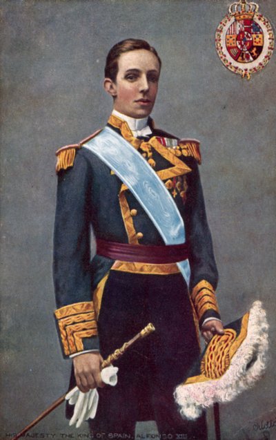 Re di Spagna, Alfonso XIII da English School