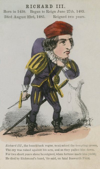 Re Riccardo III da English School