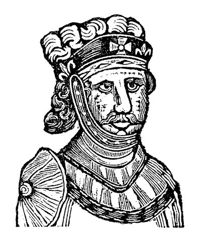 Re Riccardo I, soprannominato Cuor di Leone da English School