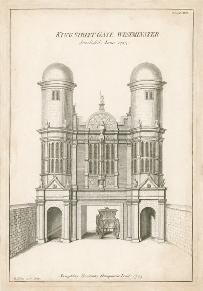 Porta di King Street, Westminster da English School