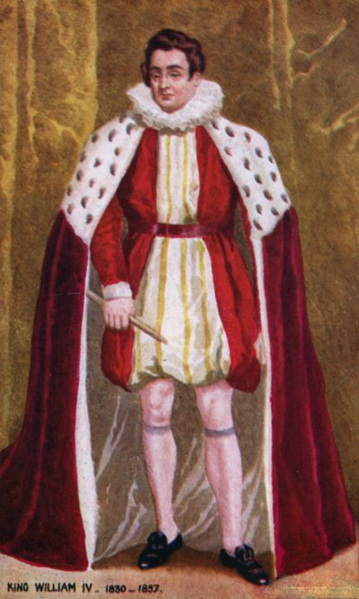Re Guglielmo IV da English School