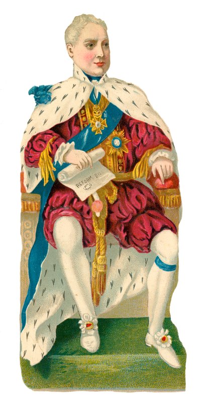 Re Guglielmo IV da English School
