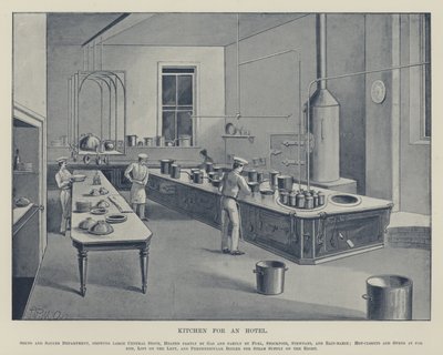 Cucina per un hotel da English School