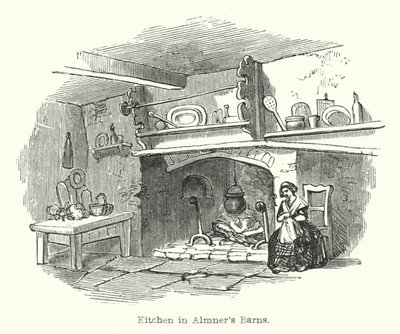 Cucina nei Fienili di Almner da English School
