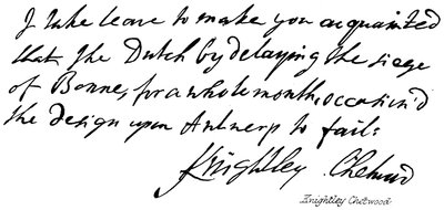 Knightley Chetwood da English School