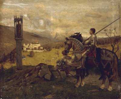 Cavalieri davanti a un