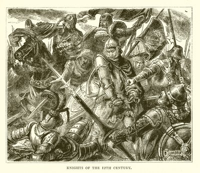 Cavalieri del XII secolo da English School