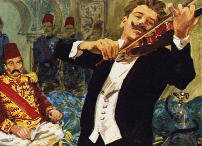 Kreisler andò in vacanza a Costantinopoli e fu invitato a suonare davanti al Sultano Abd-el-Hamid II da English School