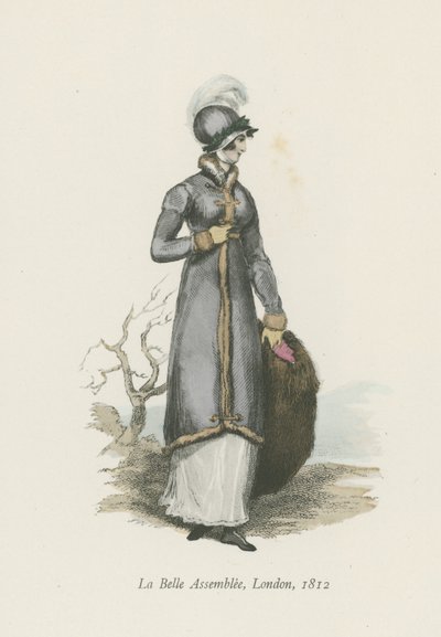 La Belle Assemblee, Londra, 1812 da English School