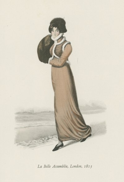 La Belle Assemblee, Londra, 1813 da English School