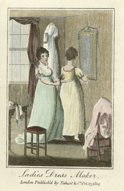 Sarta per signore, pub. 1804 da English School