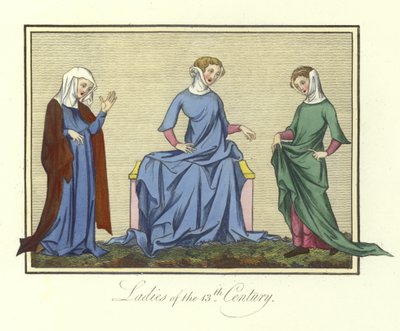 Signore del XIII secolo da English School