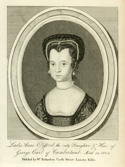 Lady Anne Clifford da English School