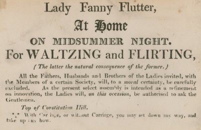 Lady Fanny Flutter da English School