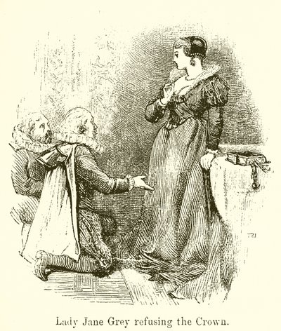 Lady Jane Grey rifiuta la Corona da English School