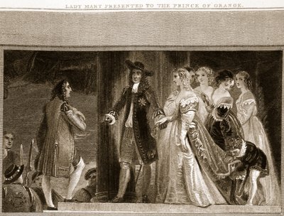 Lady Mary presentata al principe d