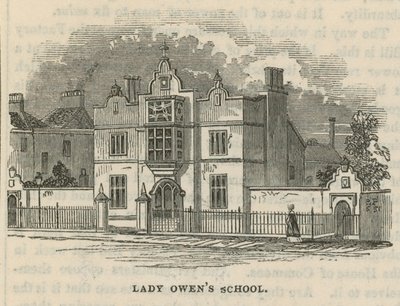 Scuola di Lady Owen a Islington da English School