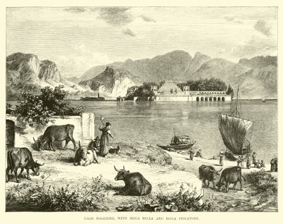 Lago Maggiore, con Isola Bella e Isola Pescatore da English School