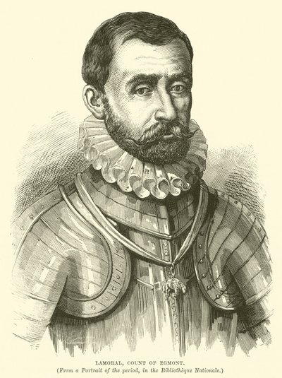 Lamoral, Conte di Egmont (incisione) da English School