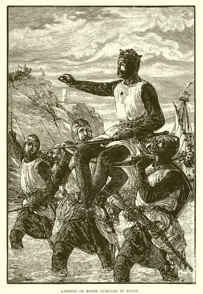 Sbarco di Ruggero Guiscardo in Sicilia da English School
