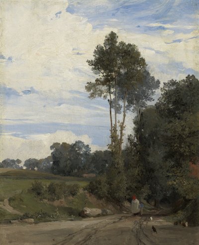 Strada per il villaggio da English School