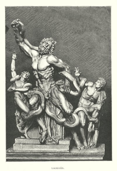 Laocoonte (incisione) da English School