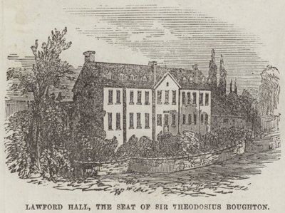 Lawford Hall, la Residenza di Sir Theodosius Boughton da English School