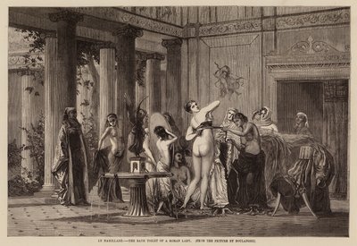 Le mamillare, il bagno di una donna romana da English School