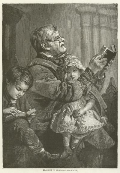 Imparare a leggere il Santo Libro di Dio da English School