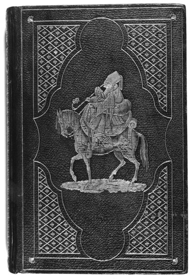 Copertina in pelle per Eothen; or, Traces of Travel Brought Home from the East di Alexander William Kinglake (1809-91) pubblicato nel 1844 da English School